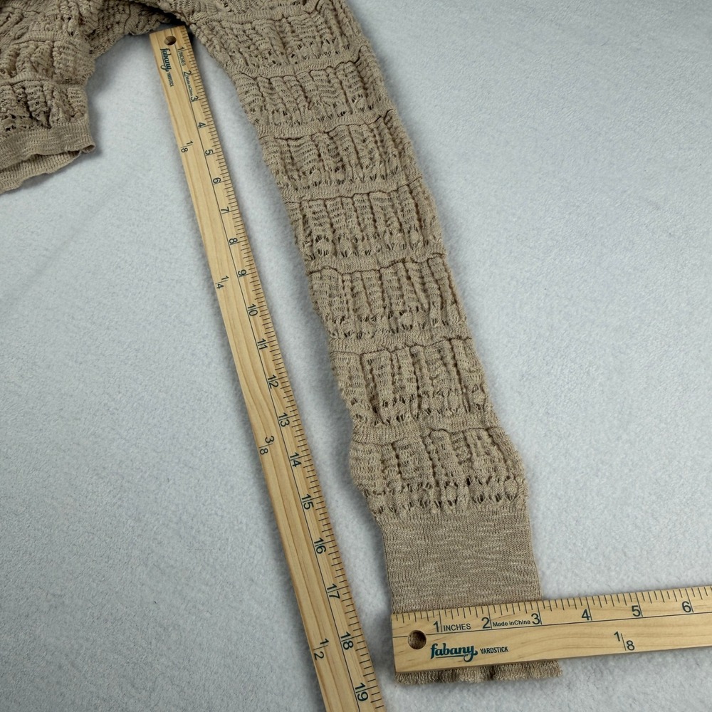 NWT Natural Life Women's Crop Sweater Cream Tan Small - Picture 5 of 10
